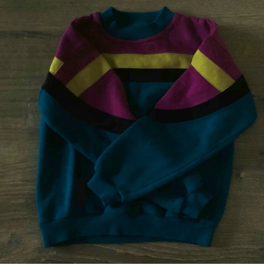 APPARATUS STRIPED MULTICOLOR CREWNECK - Picture 2 of 5